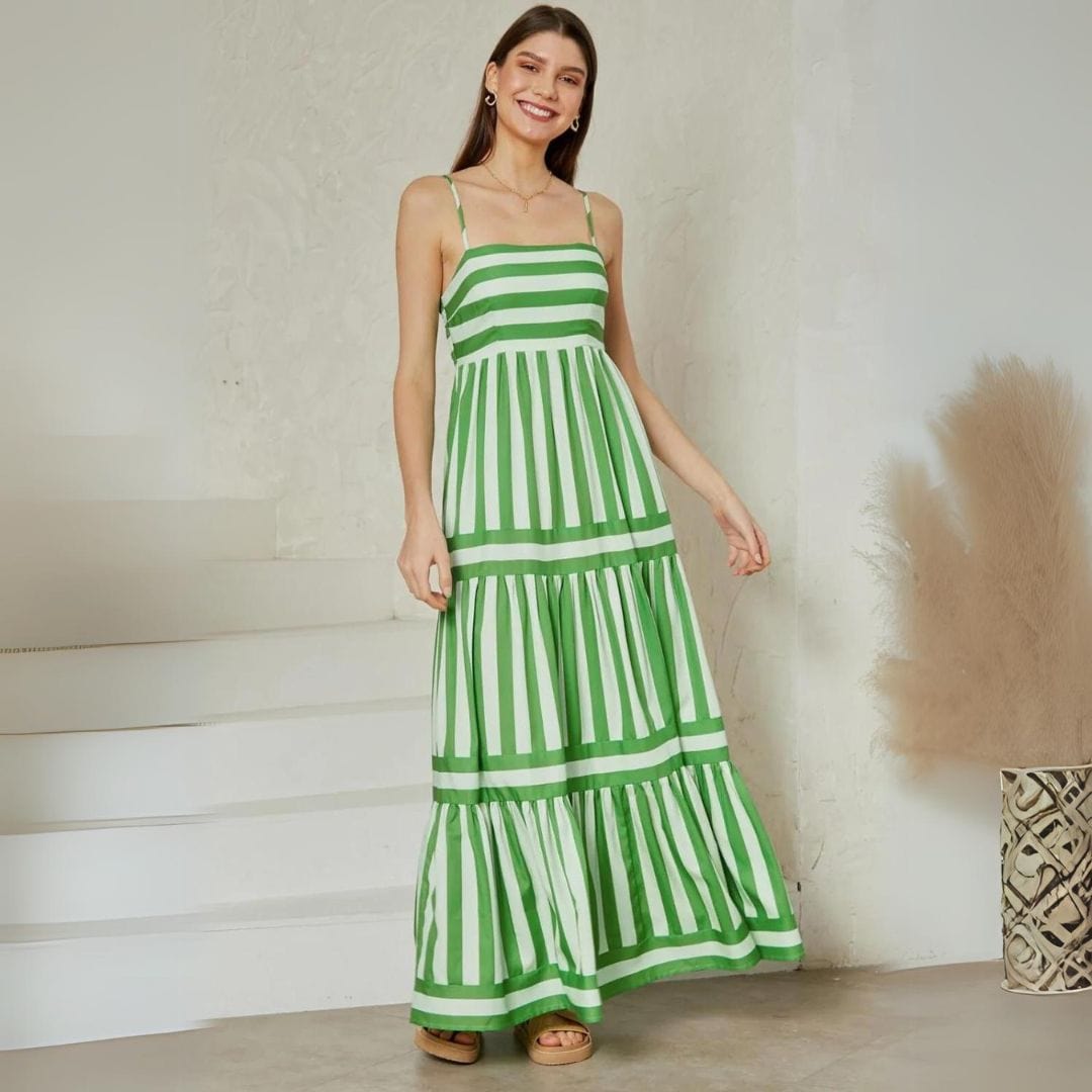 Katimy Rüschenkleid mit Trägern