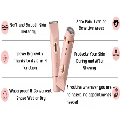 Dame barbermaskine – Glat hud uden irritation