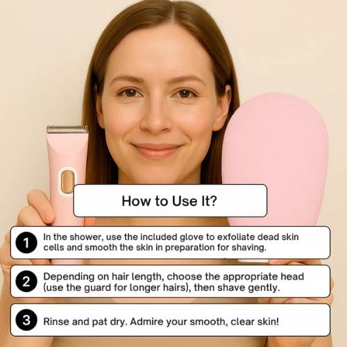 Dame barbermaskine – Glat hud uden irritation