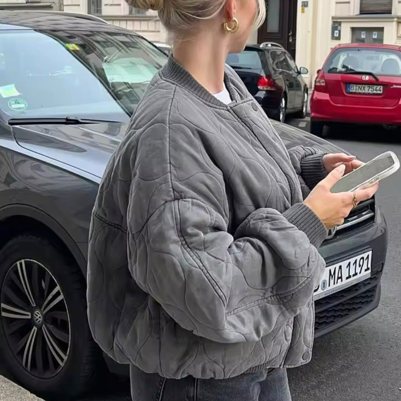 Bunda bomber Lucy – Spojte štýl a pohodlie do každodenného života