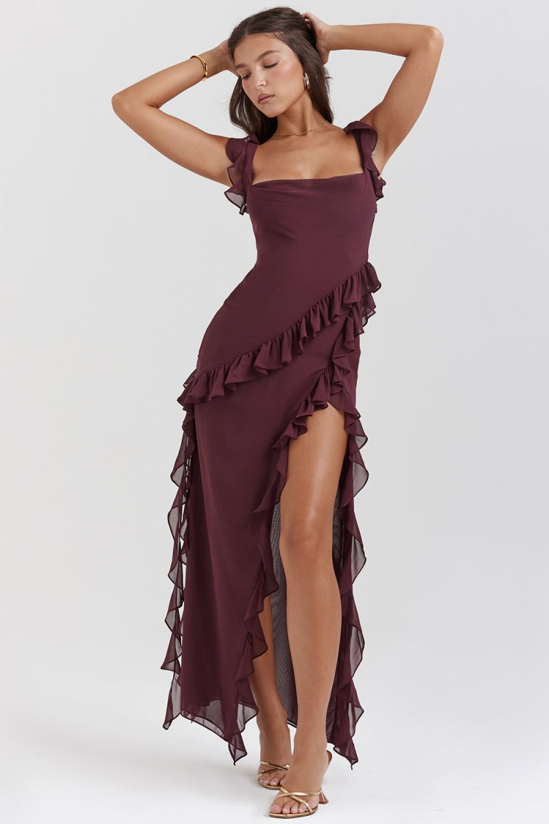 Rochie lungă elegantă pentru toate ocaziile