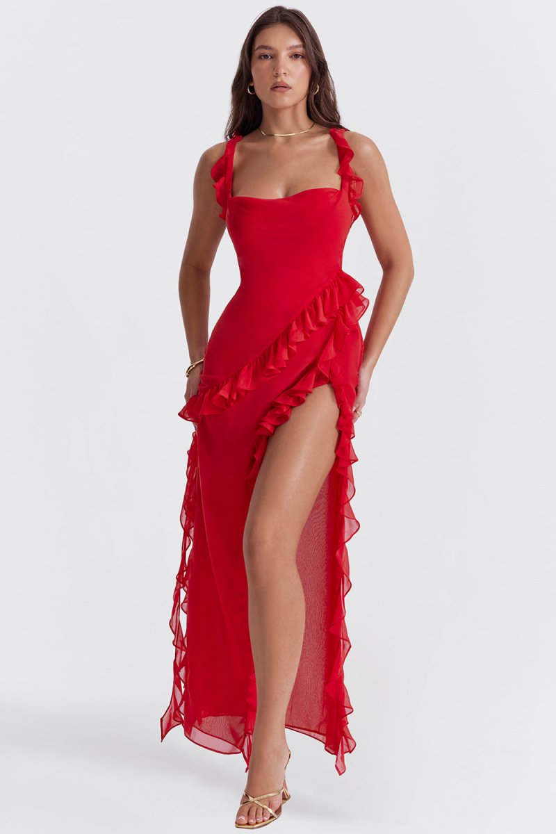 Rochie lungă elegantă pentru toate ocaziile