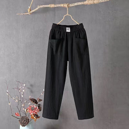 Calça ampla feminina