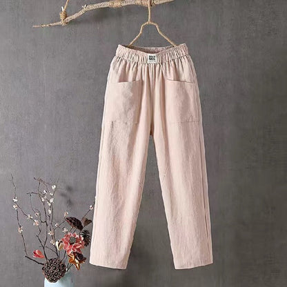 Calça ampla feminina