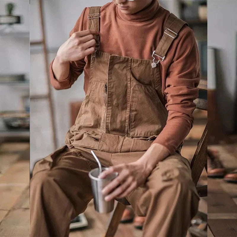 Gustav | Retro jumpsuit med løs passform