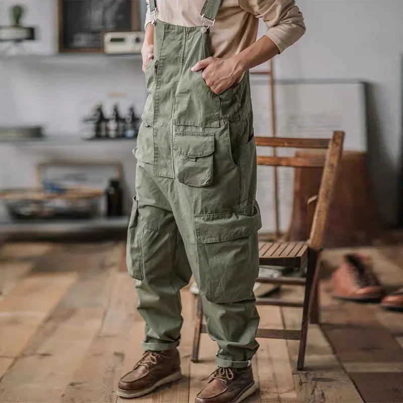 Gustav | Retro jumpsuit med løs passform
